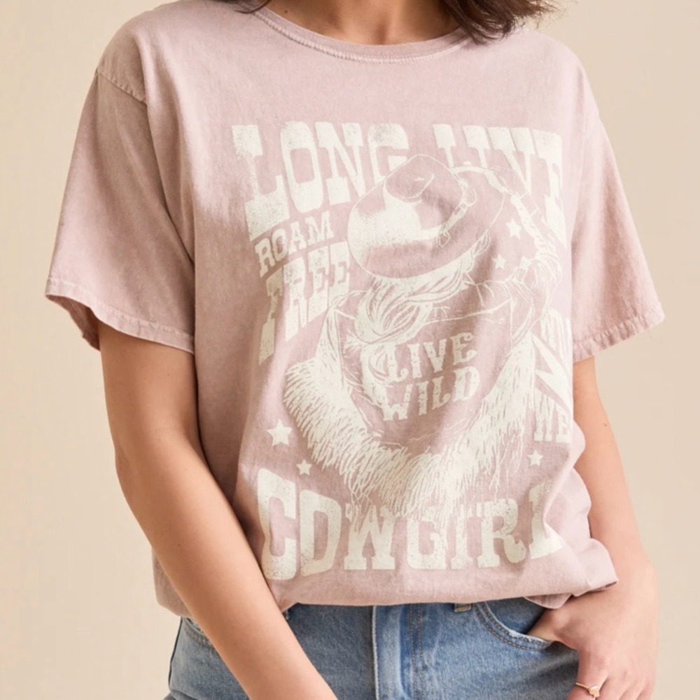 NEW Altar’d State Cowgirl Graphic Tee Size M/L Available NWT